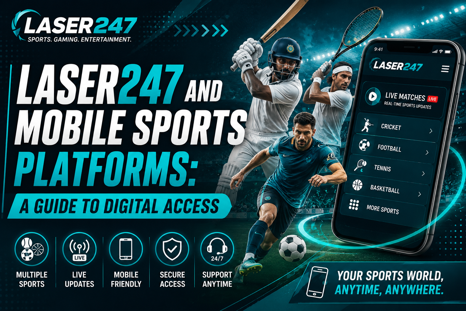 Laser247 and Mobile Sports Platforms: A Guide to Digital Access