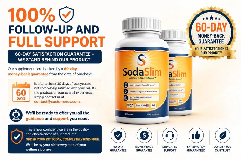 SodaSlim Reviews : What Is It, How Does It Work, Ingredients, Benefits, Side Effects, and How to Buy