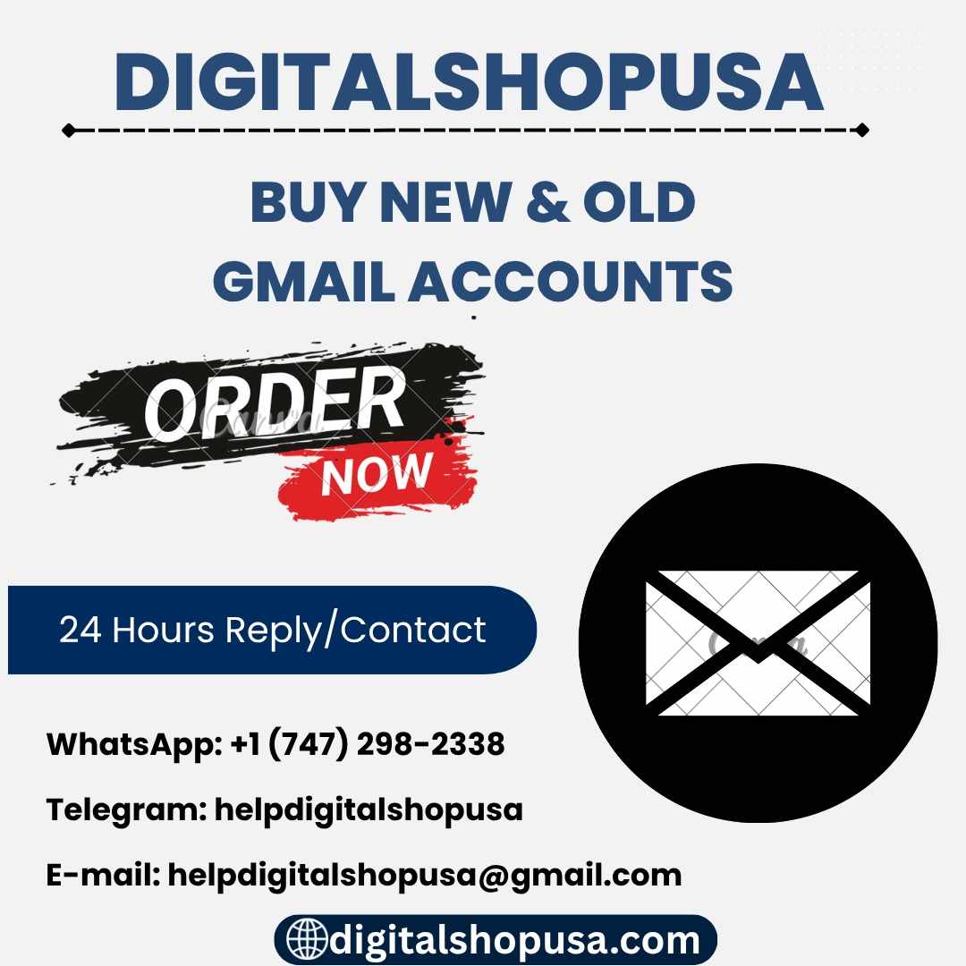 Best Seller to Buy Old Gmail Accounts in Bulk (PVA, New) in Best Price