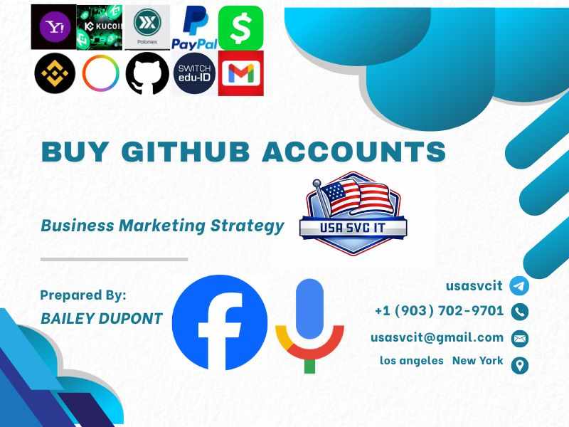 Top 11 Sites To Buy Github Accounts In This Year | PDF