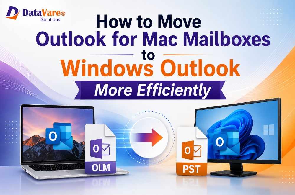 How to Move Outlook for Mac Mailboxes to Windows Outlook More Efficiently