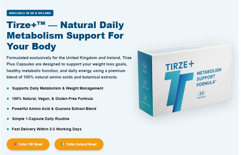 Tirze+ Metabolism Support