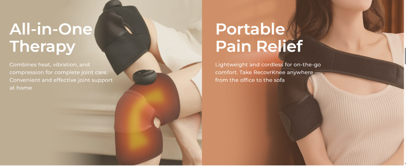 RecovrKnee: Daily Knee Support for an Active Lifestyle