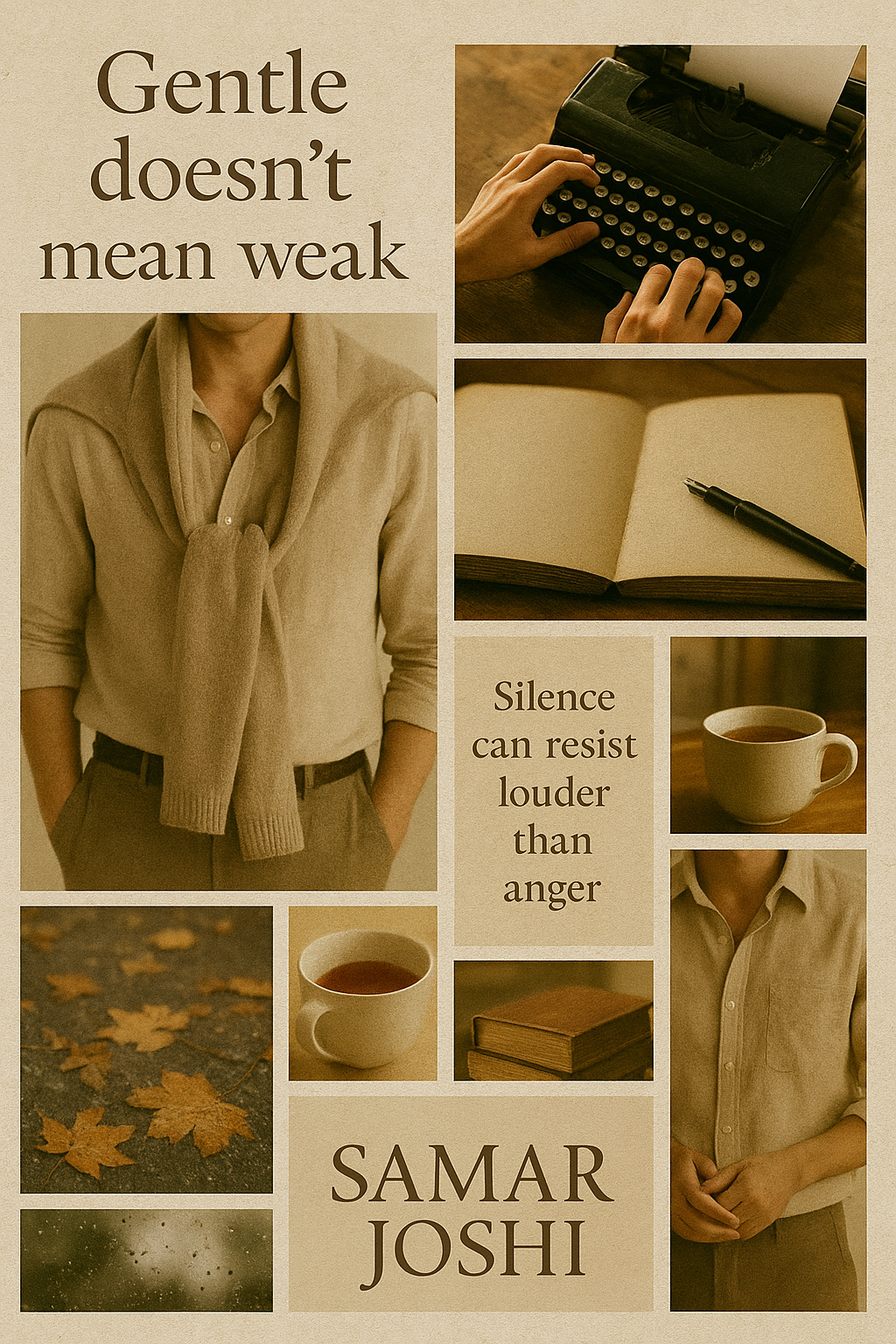Gentle, kind, soft-spoken, a writer who loves with depth and sincerity ✍️