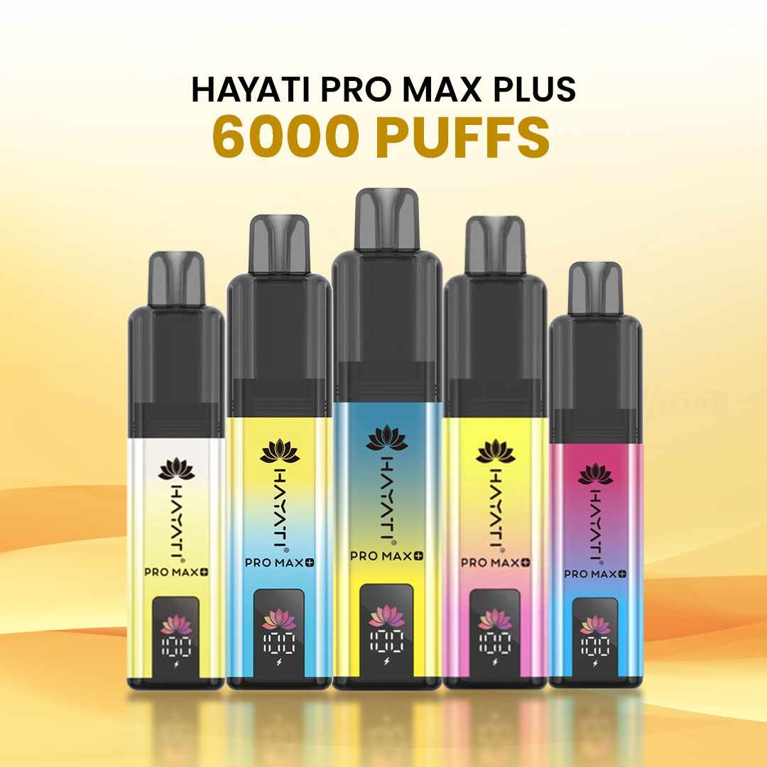 Hayati Pro Max Plus 6000 Vape Kit Aimed at Smooth, Balanced Sessions