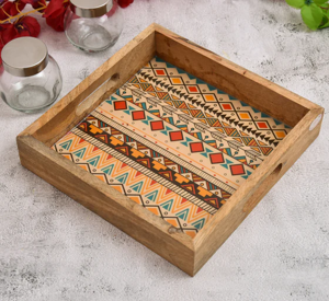 Wooden Trays: 10 Creative Ways to Style Wooden Serving Trays in Your Home