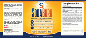 SodaBurn Review: Ingredients, Benefits & Metabolic Support