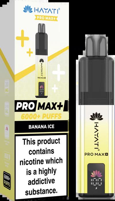 Premium Look of the Hayati Pro Max+ 6000 Puffs Starter Kit
