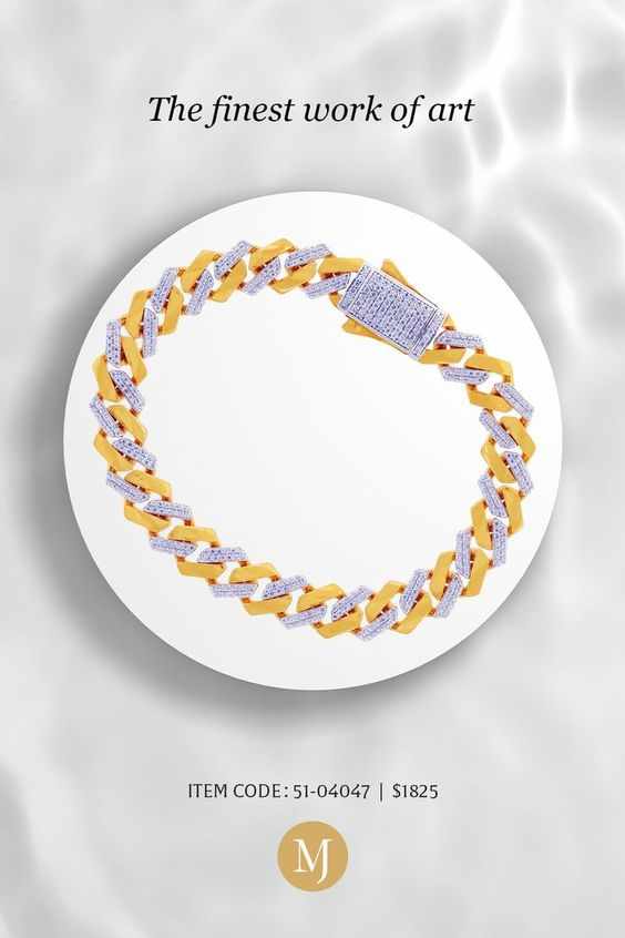Gold Bracelet for men