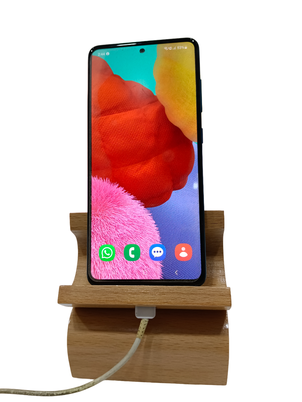 Enhance Your Workspace with a Stylish Wooden Mobile Stand