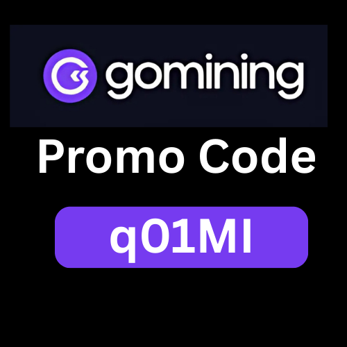 Gomining Promo Code “q01MI” Get 5% Bonus Earning