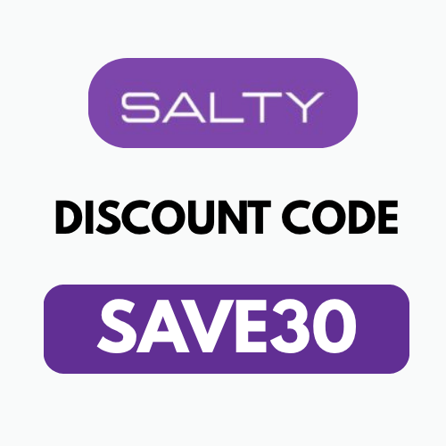 Salty Discount Code (SAVE30) - Enjoy 10% Off On Every Order You Place