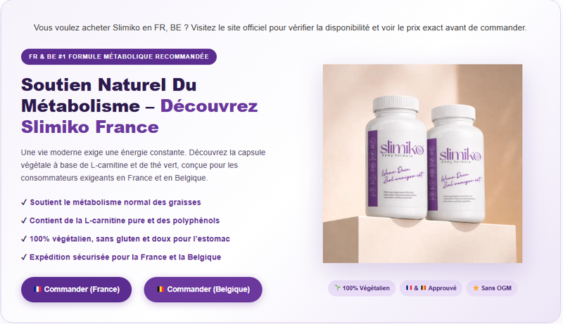 Slimiko Body Formula France