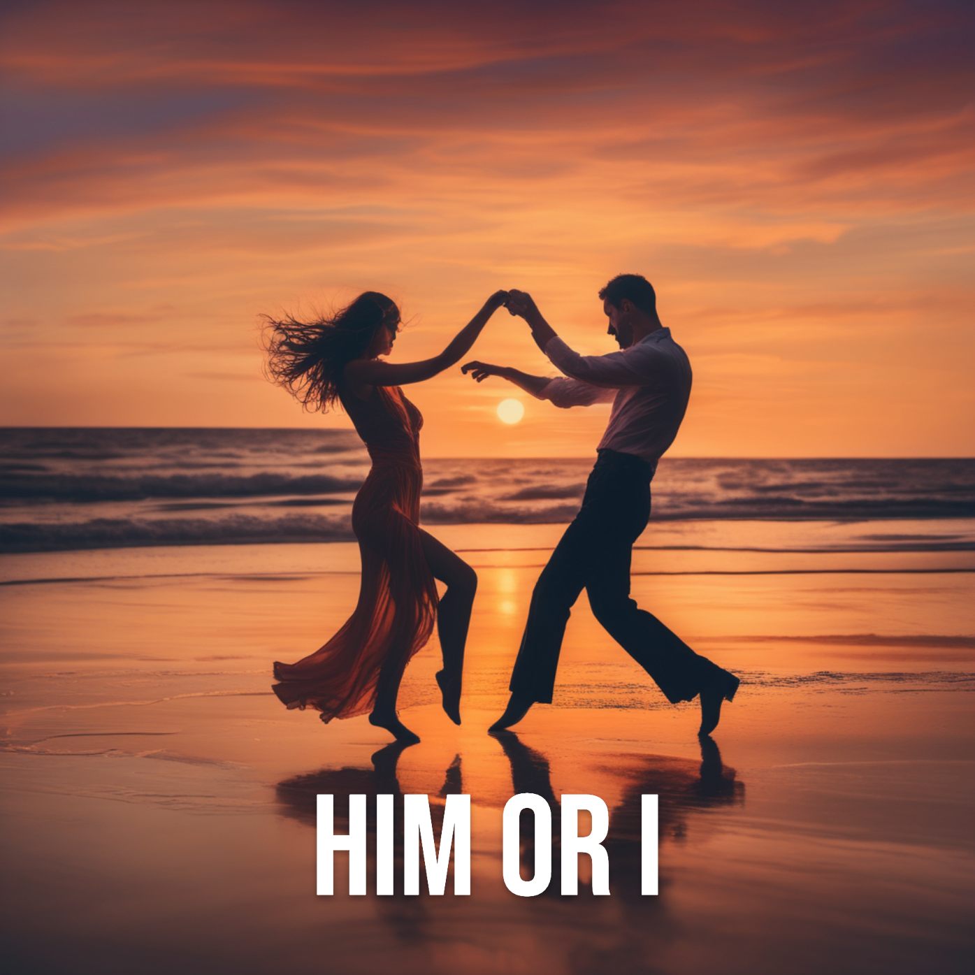 Him or I