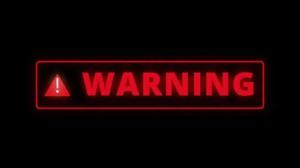 Warning
