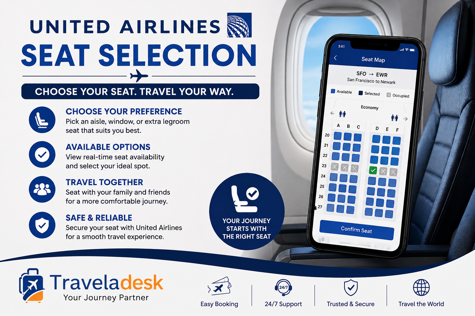 When Can I Choose My Seats on a United Airlines Flight?