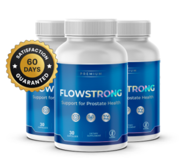 FlowStrong Men's Prostate Supplement | Daily Health Support After 40