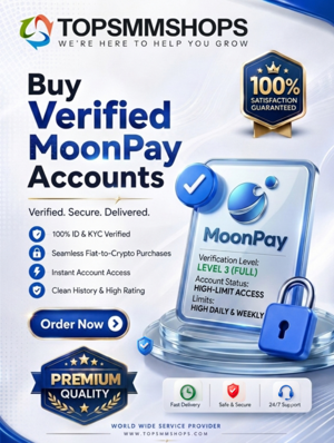 Buy MoonPay Account - Instant Delivery & Secure Accounts...