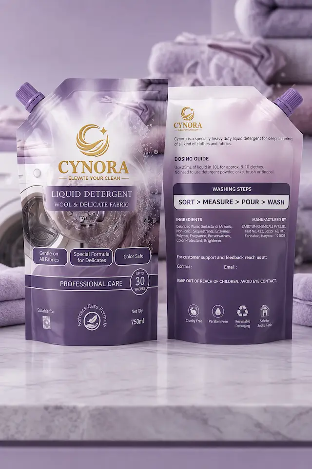 Liquid Detergent for Delicate Clothes | Premium Wool Detergent | Cynora