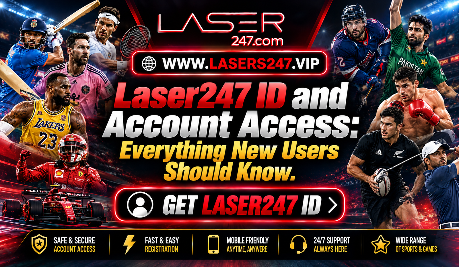 Laser247 ID and Account Access: Everything New Users Should Know