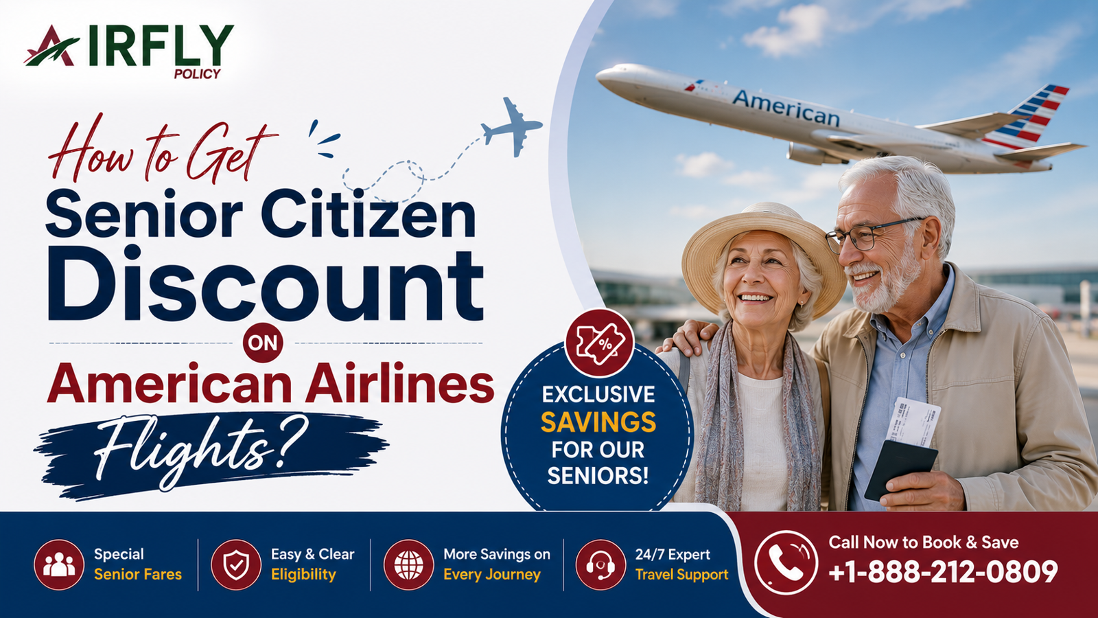 How to Get Senior Citizen Discount on American Airlines Flights?