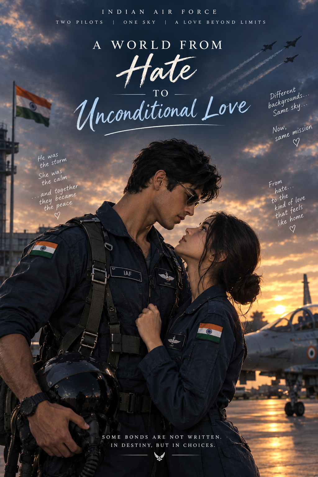 A world from hate to unconditional love..