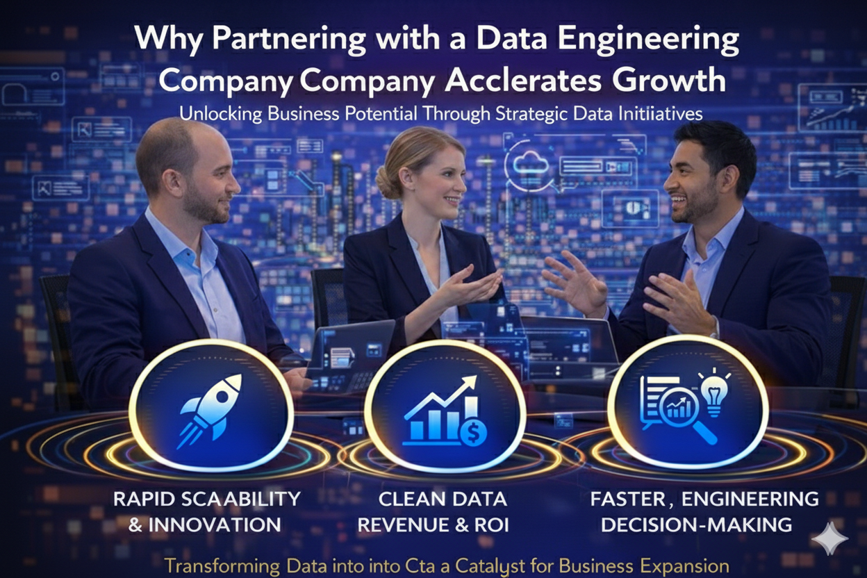 Why Partnering with a Data Engineering Company Accelerates Growth