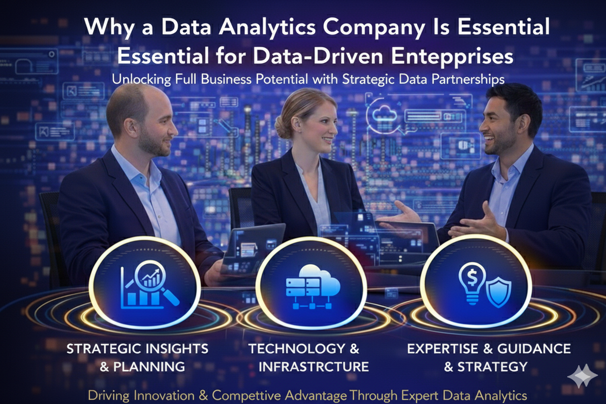 Why a Data Analytics Company Is Essential for Data-Driven Enterprises