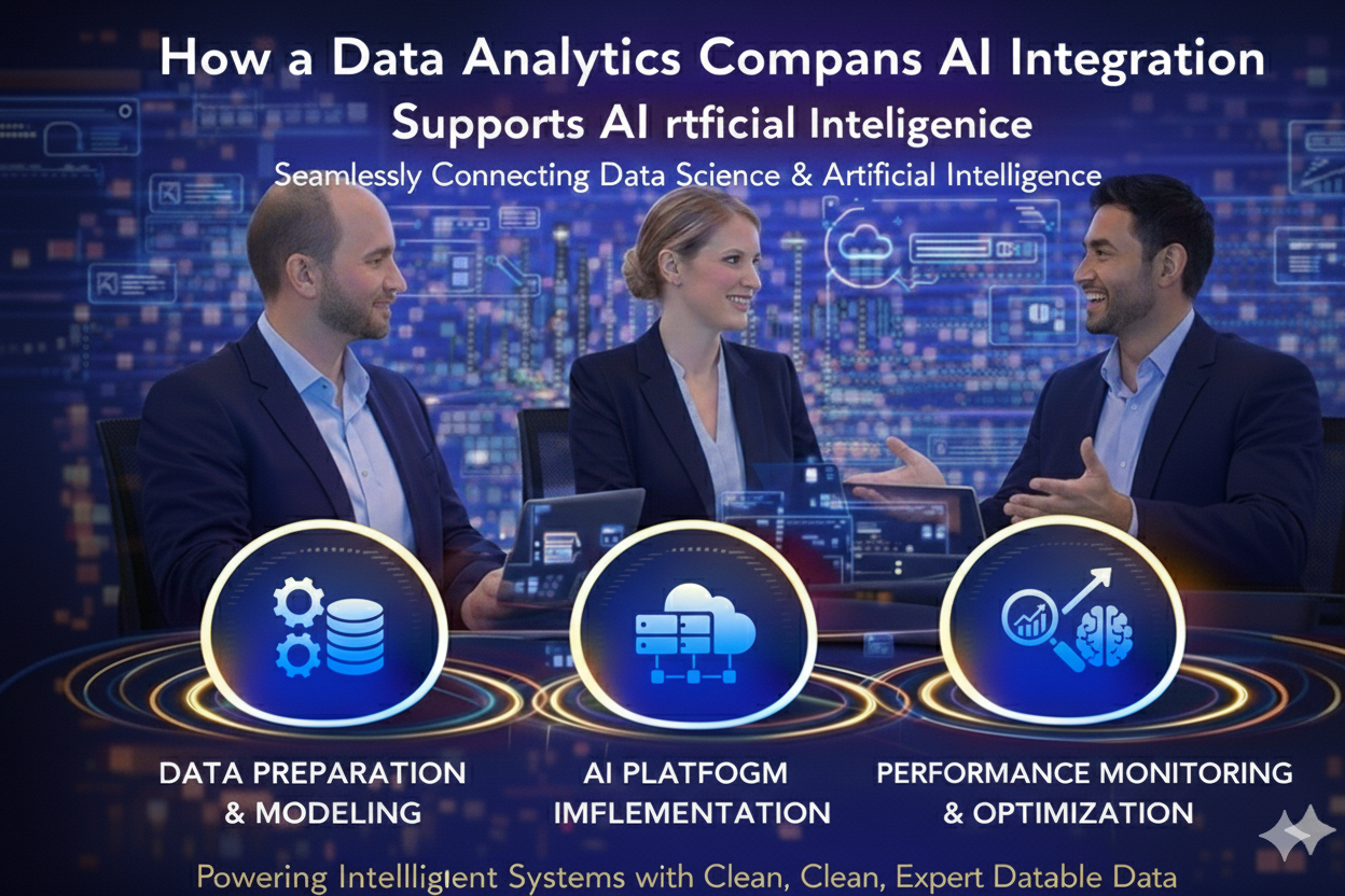 How a Data Analytics Company Supports AI Integration