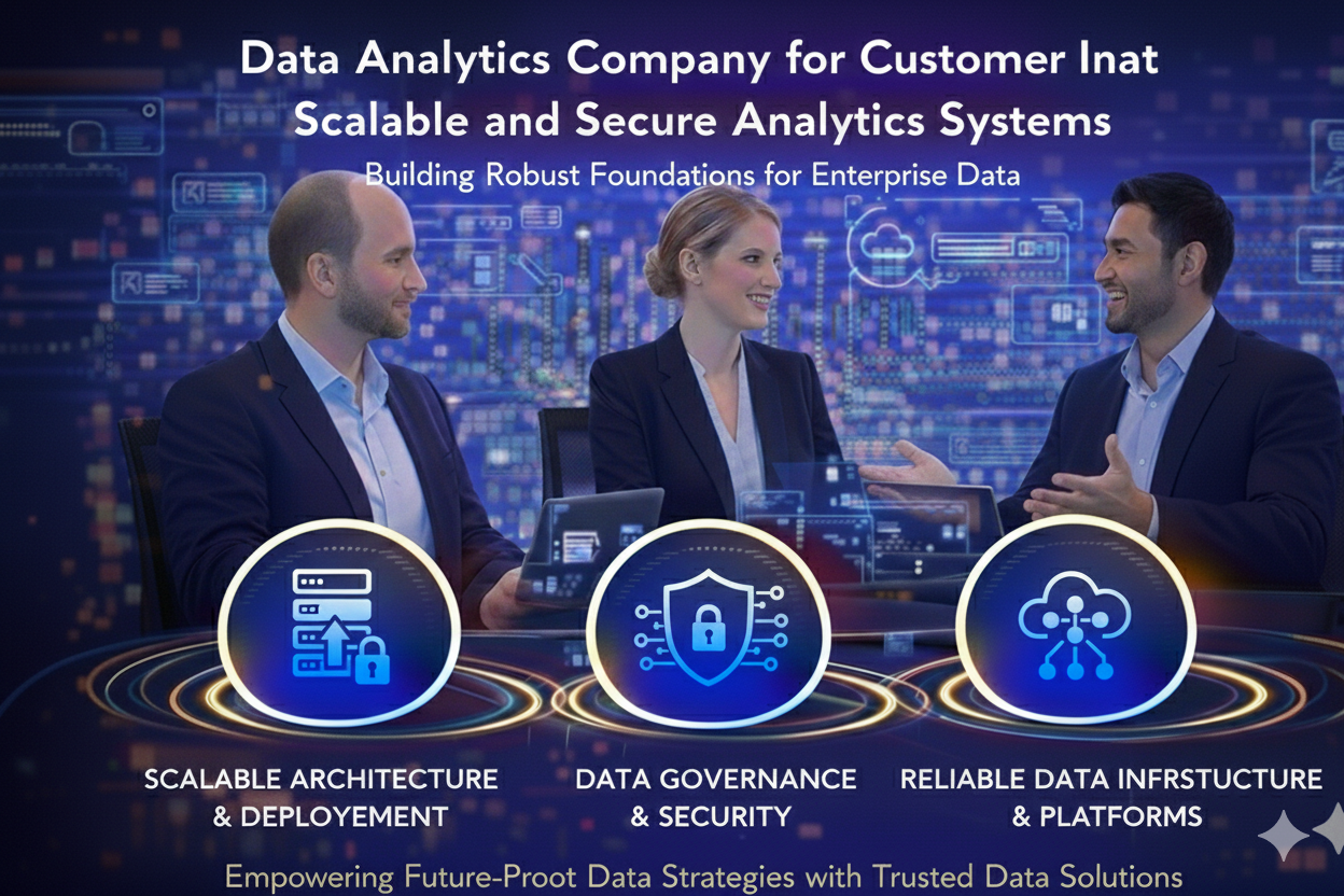 Data Analytics Company for Scalable and Secure Analytics Systems