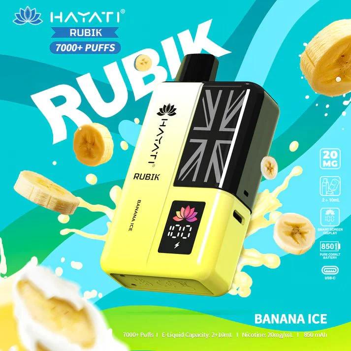 Hayati Rubik 7000 Vape Kit Built for Smooth Flavour and Easy Sessions