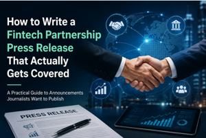 How to Write a Fintech Partnership Press Release That Actually Gets Covered