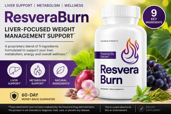 ResveraBurn Reviews 2026: What Is It, How Does It Work, Ingredients, Benefits, Side Effects & How to Buy