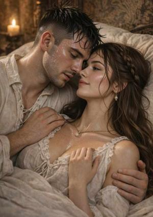 My boyfriend made love harshly inside the tent