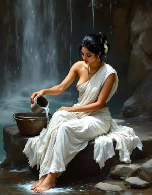 Seema ne khush kiya apni saas ko chuste hue 🥵🥵