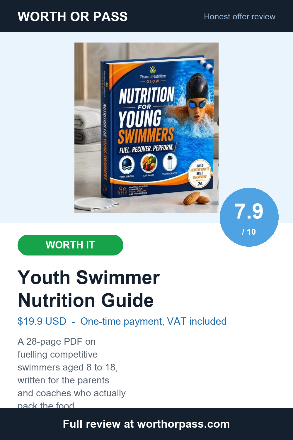 Youth Swimmer Nutrition Guide Review