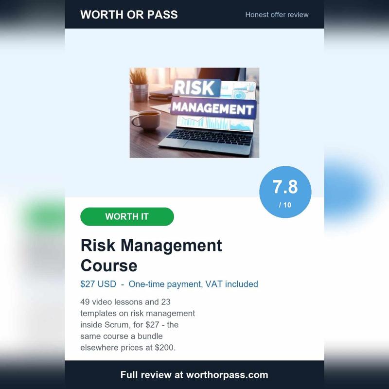 Risk Management Course Review