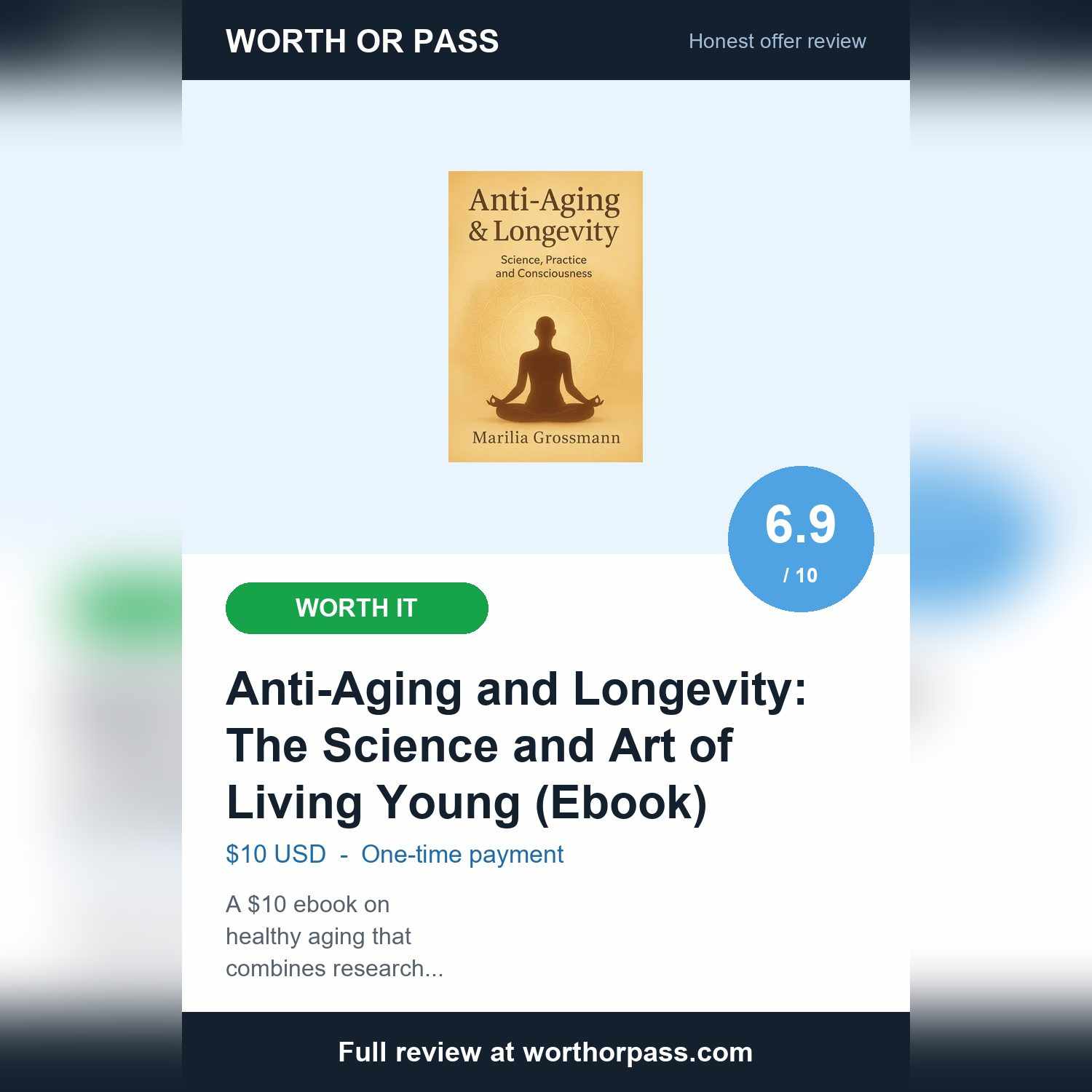 Anti-Aging and Longevity Ebook Review