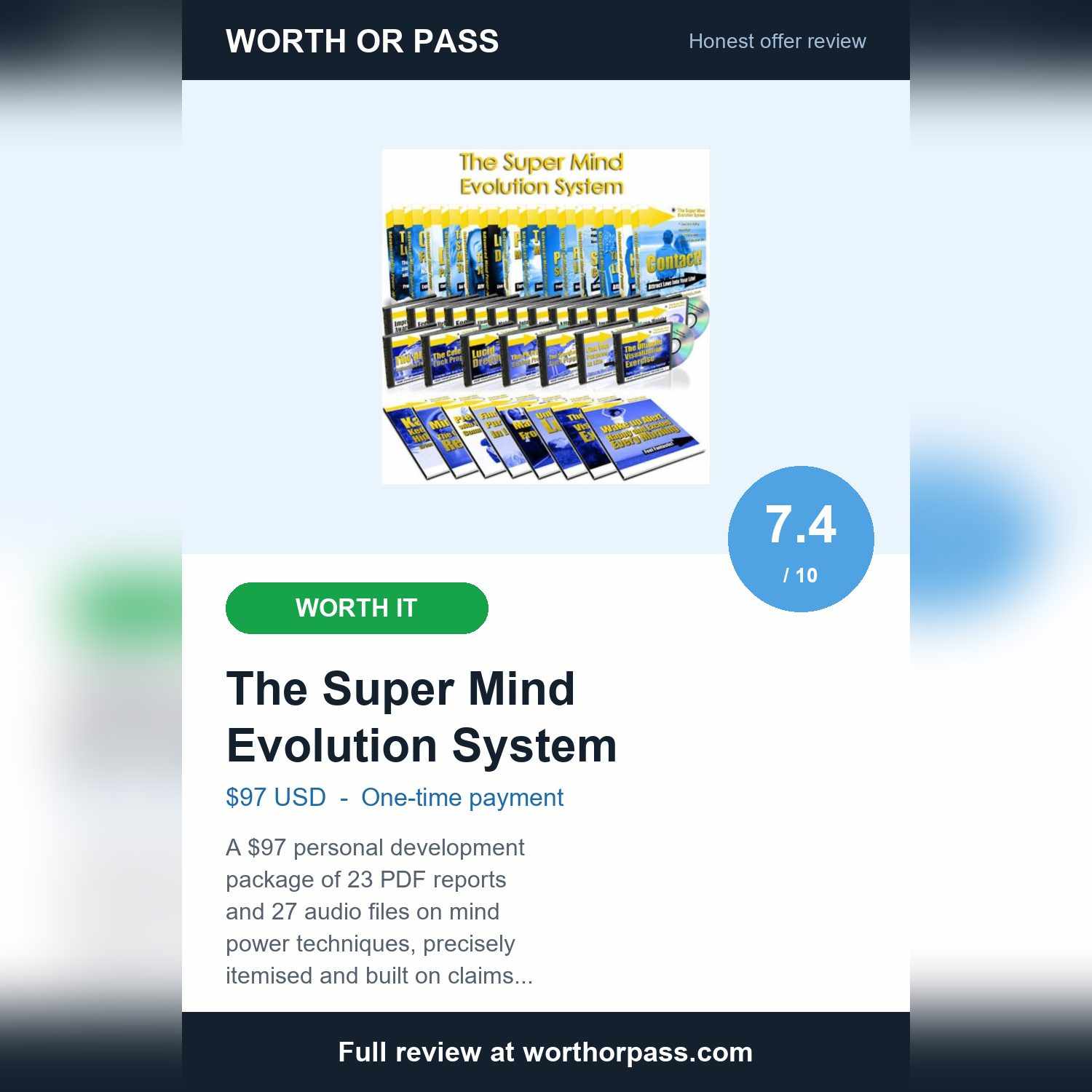 Super Mind Evolution System review