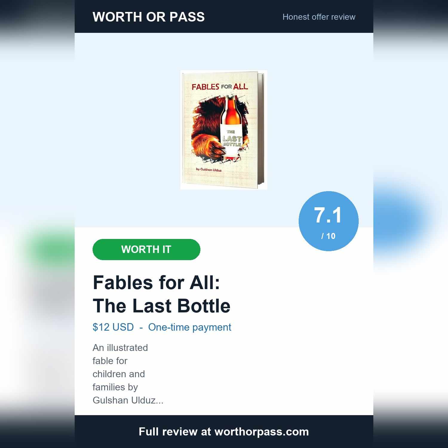 The Last Bottle Fable Review