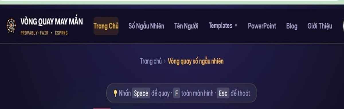 Vòng Quay May Mắn