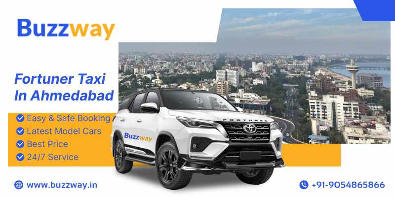 Fortuner Taxi in Ahmedabad
