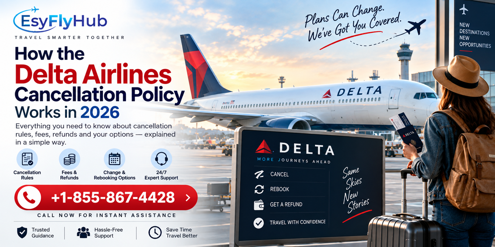 How the Delta Airlines Cancellation Policy Works in 2026