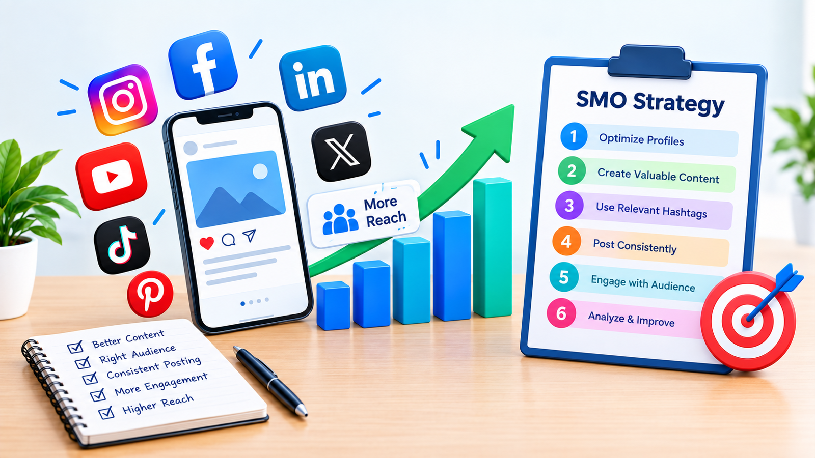 How to Increase Social Media Reach with SMO: 10 Proven Strategies