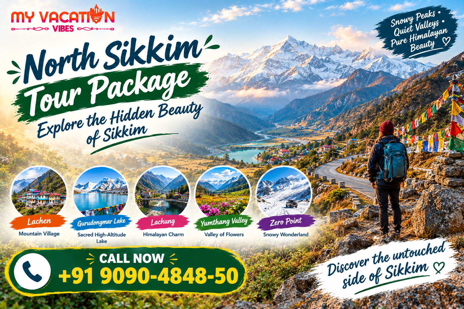 North Sikkim Tour Package: Explore the Hidden Beauty of Sikkim