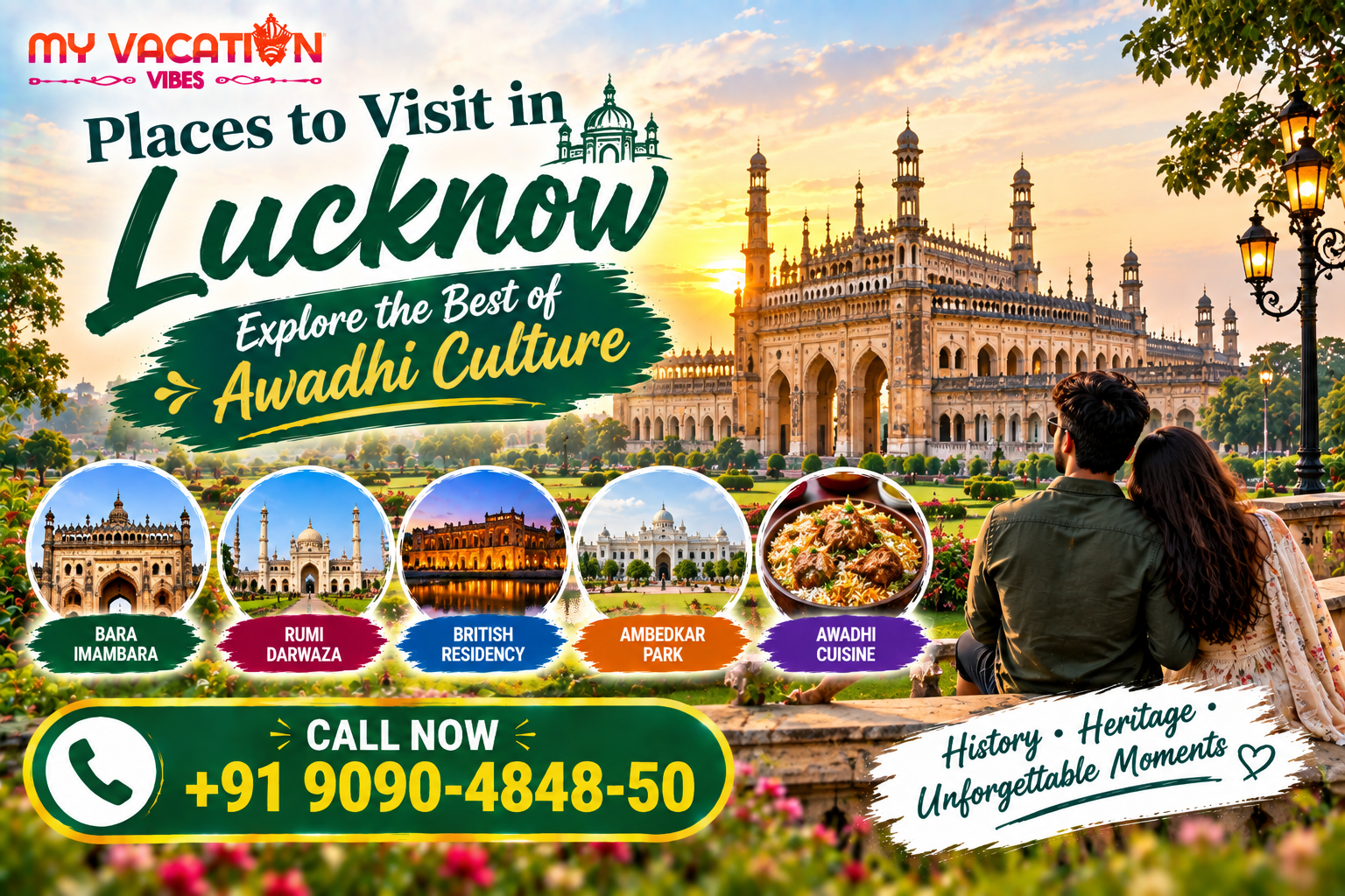 Places to Visit in Lucknow: Explore the Best of Awadhi Culture