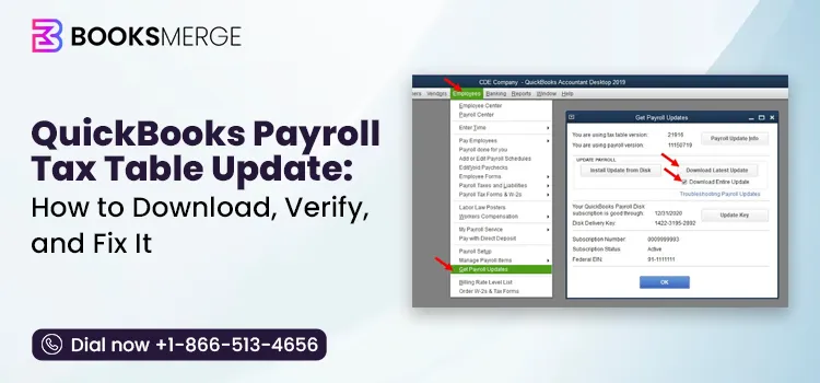 QuickBooks Payroll Tax Table Looks Outdated? Here’s How to Verify It