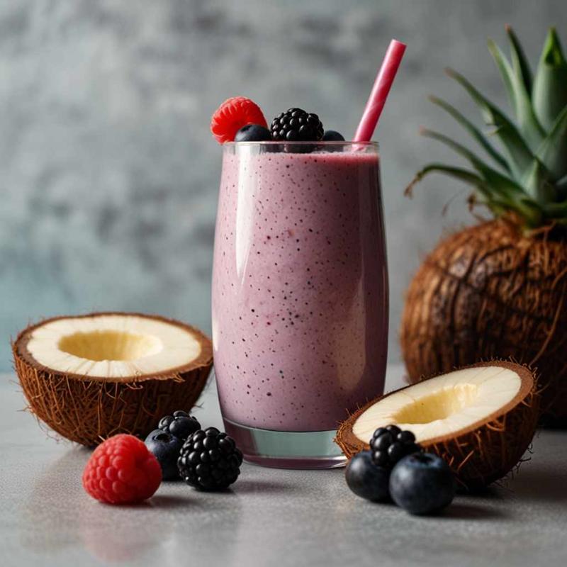 Berry-Coconut Smoothie