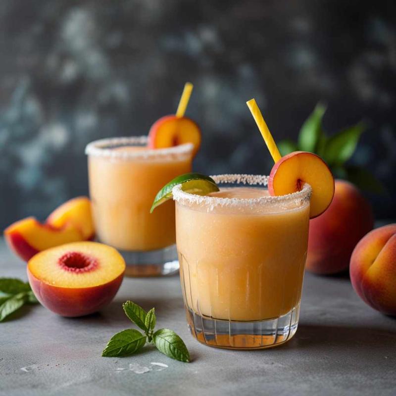 The Ultimate Frozen Peach Margarita: A Summer Delight