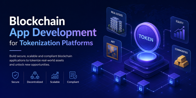 Blockchain App Development for Tokenization Platforms